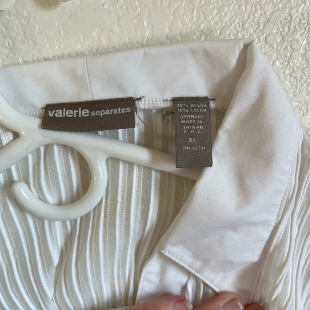 Valerie Separates White Button Down - image 4